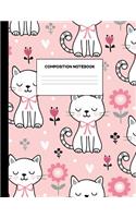 Composition Notebook: Wide Ruled Paper Notebook Journal - Blank Lined Workbook for Teens Kids Students Girls for Home School College for Writing Notes