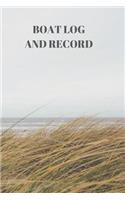 Boat Log and Record: Boating Trip Record and Expense Tracker