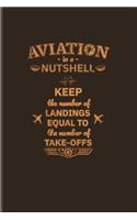 Aviation In A Nutshell Keep The Number Of Landings Equal To The Number Of Take-Offs