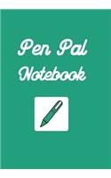 Pen Pal Notebook: A Notebook to Journal About Pen Pals and Compose Letters