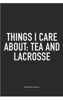 Things I Care About