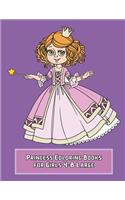 Princess Coloring Books for Girls 4-8 Large