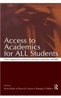 Access To Academics for All Students