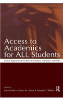 Access to Academics for All Students