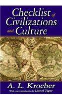 Checklist of Civilizations and Culture