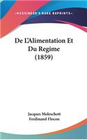 de L'Alimentation Et Du Regime (1859)