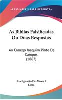 As Biblias Falsificadas Ou Duas Respostas