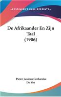 de Afrikaander En Zijn Taal (1906)