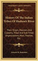 History Of The Indian Tribes Of Hudson's River