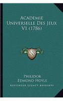 Academie Universelle Des Jeux V1 (1786)