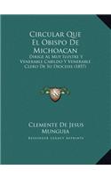 Circular Que El Obispo De Michoacan