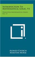 Introduction To Mathematical Logic, V1