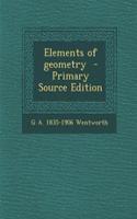 Elements of Geometry - Primary Source Edition