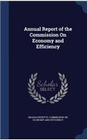 Annual Report of the Commission On Economy and Efficiency