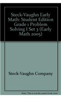 Steck-Vaughn Early Math: Student Edition Grade 1 Problem Solving I Set 3