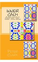 Inner Calm: 55 Adult Patterns to Promote Inner Calm - Volume 1 Pocket Edition(English)