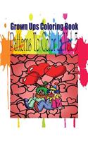 Grown Ups Coloring Book Patterns To Color In Vol. 5 Mandalas: (English)