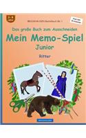 BROCKHAUSEN Bastelbuch Bd. 1 - Das große Buch zum Ausschneiden - Mein Memo-Spiel Junior: Ritter