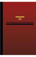 Treasurer Log (Logbook, Journal - 124 pages, 6 x 9 inches)