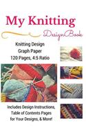 Knitting Design Graph Paper Book 4