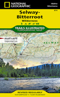 Selway-bitteroot Wilderness Map