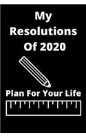 My Resolutions Of 2020