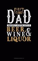 First Time Dad Graciously Accepting Gifts Of Beer, Wine, And Liquor