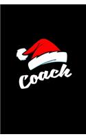 Coach: Hangman Puzzles - Mini Game - Clever Kids - 110 Lined Pages - 6 X 9 In - 15.24 X 22.86 Cm - Single Player - Funny Great Gift