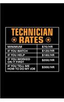 Technician Rates