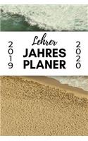Lehrer Jahres Planer 2019 2020