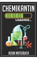 Chemikantin Loading... Azubi Notizbuch: 120 Seiten Kariert im Format A5 (6x9 Zoll) mit Soft Cover Glänzend.
