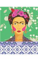 2020: Weekly & Monthly Planner + Calendar View - Colorful Patterned Frida Kahlo Kitsch - 2020 Calendar Year - 8x10 Organizer, Agenda with To-Do Lists - Ja