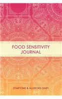 Food Sensitivity Journal: Professional Log To Track Diet And Symptoms To Indentify Food Intolerances And Digestive Disorders