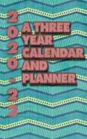 2020-22 A Three Year Calendar And Planner: 8.5 x 11 Planner Calendar to plan up to three years in advance!