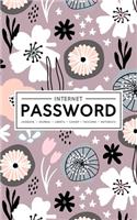 Internet Password Logbook - Journal - Libreta - Cahier - Taccuino - Notizbuch