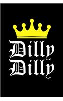 Dilly Dilly: Hangman Puzzles - Mini Game - Clever Kids - 110 Lined Pages - 6 X 9 In - 15.24 X 22.86 Cm - Single Player - Funny Great Gift