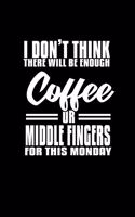 I don't think there will be enough coffee or middle fingers for this Monday