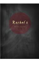 Rachel's Bullet Journal: A Personalized Name Dot Grid Notebook/Planner/Organizer (7x10 Inches)