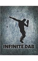 Infinite Dab Notebook: Medium College Ruled Notebook, 120 Page, Lined 8.5 X 11 in (21.59 X 27.94 CM)