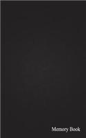Memory Book: 1/4 Inch Dot Graph Ruled, Memo Book, 5x8, 108 Pages