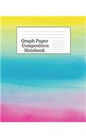 Graph Paper Composition Notebook: 5 Squares Per Inch - 100 Pages - 7.5 x 9.25 Inches - Paperback(33 Composition Book One)