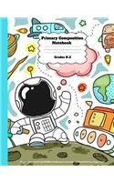 Primary Composition Notebook Grades K-2 Story Journal: Picture Space And Dashed Midline Kindergarten to Early Childhood 100 Story Paper Pages