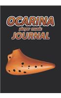 Ocarina Player Music Journal