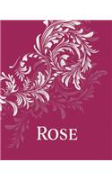 Rose: Journal/Notebook/Diary