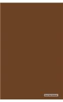 Classic Mole Notebook - Plain Brown (Lined Journal)