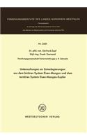 Untersuchungen an Sinterlegierungen Aus Dem Binären System Eisen-Mangan Und Dem Ternären System Eisen-Mangan-Kupfer