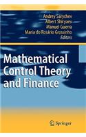 Mathematical Control Theory and Finance