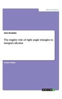 The mighty role of right angle triangles to integral calculus