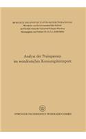 Analyse Der Preisspannen Im Westdeutschen Konsumgüterexport