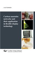 Carbon nanotube networks and their application in flexible display technology